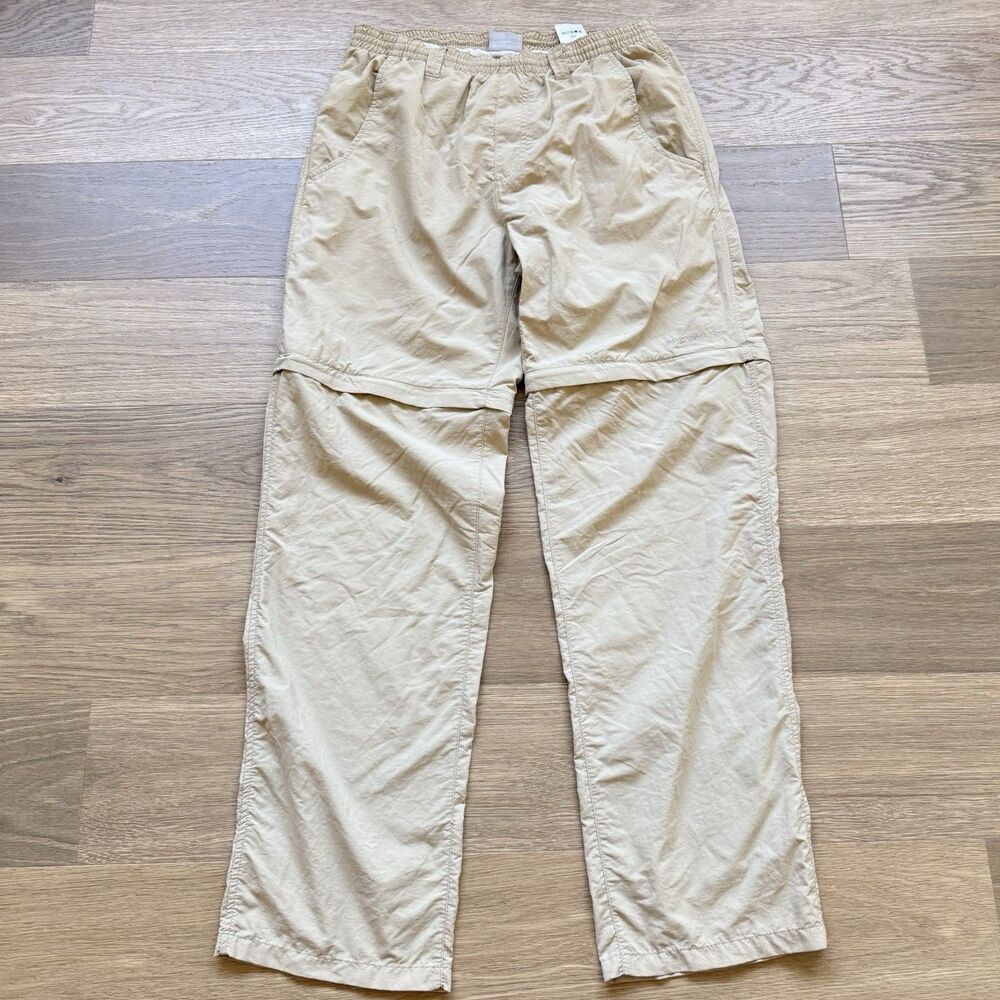 Columbia Pants Men Small Convertible Shorts PFG Fishing Outdoor Hiking Nylon